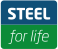 Steel for Life logo Steel for Life logo
